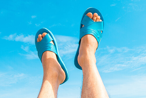 fluweel andere zaad Steunzolen in sandalen, kan dat? - Blog - Podozorg Nederland